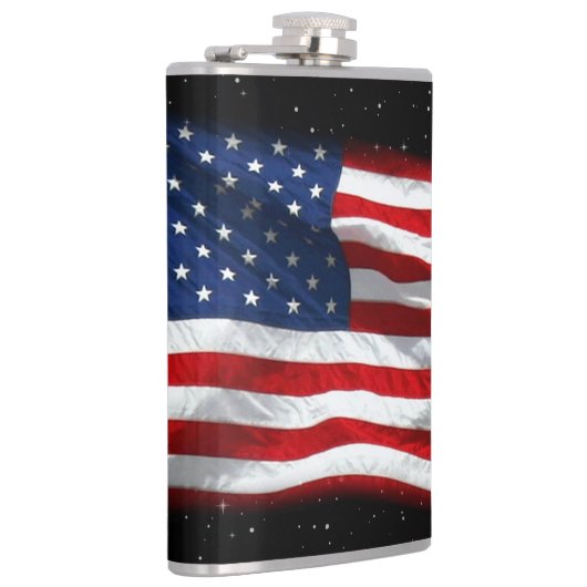 Stars and Stripes USA Patriottic American Flag Heupfles (Rechts)