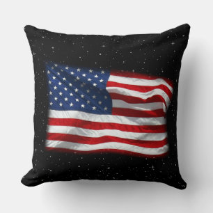 Stars and Stripes USA Patriottic American Flag Kussen