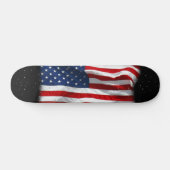 Stars and Stripes USA Patriottic American Flag Persoonlijk Skateboard (Horizontaal)