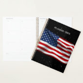 Stars and Stripes USA Patriottic American Flag Planner (Display)