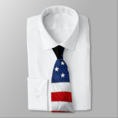 Stars and Stripes USA Patriottic American Flag Stropdas (Gebonden)