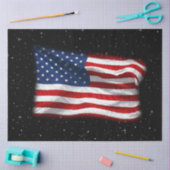 Stars and Stripes USA Patriottic American Flag Tissuepapier (Craft)