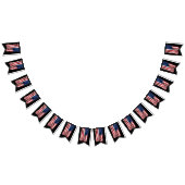 Stars and Stripes USA Patriottic American Flag Vlaggetjes (Alle)