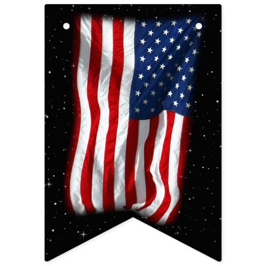 Stars and Stripes USA Patriottic American Flag Vlaggetjes (Tweede vlag)