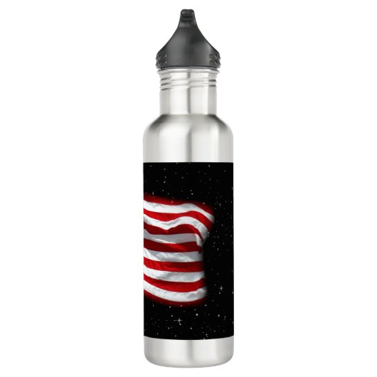 Stars and Stripes USA Patriottic American Flag Waterfles (Rechts)