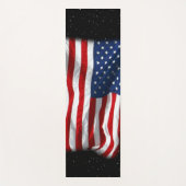 Stars and Stripes USA Patriottic American Flag Yogamat (Voorkant)