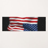 Stars and Stripes USA Patriottic American Flag Yogamat (Voorkant (horizontaal))