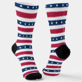 Stars and Stripes USA Sokken (Gebogen)