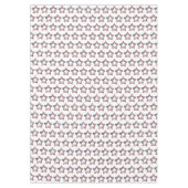 Stars and Stripes USA Star Patriotic White Tafelkleed (Voorkant)