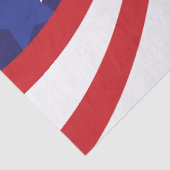 Stars and Stripes zijn golvend Tissuepapier (Detail)