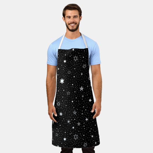 Stars Apron Schort (Gedragen)