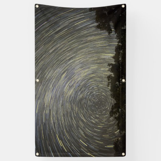 STARS BIJ NACHTBanner Spandoek (Verticaal)