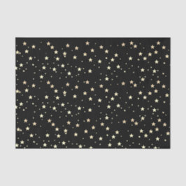 Stars Black Tissuepapier