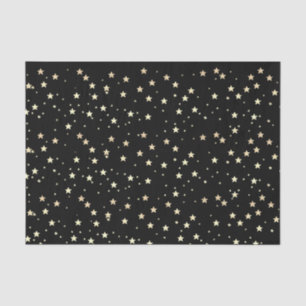 Stars Black Tissuepapier