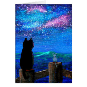 Stars Cat Mouse Creationarts