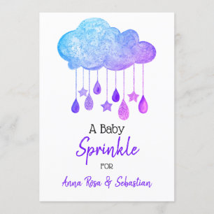 *~* Stars Cloud Rain drupt sprinkhaak Kaart