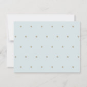 Stars & Clouds Baby shower Family Tradition Card Kaart (Achterkant)