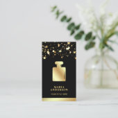 Stars Confetti Fragrance Gold Foil Parfumfles Visitekaartje (Staand voorkant)