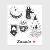 Stars & Constellations Night Sky Collectie Sticker (Vel)