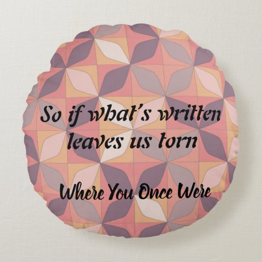 Stars Could Change, My Heart Won’t, video version Rond Kussen (Voorkant)