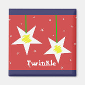 Stars dat Twinkle Magneet (Voorkant)