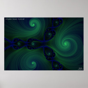 Stars die "Gogh" zegt Poster
