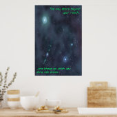 Stars dromen poster (Keuken)