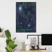 Stars dromen poster (Thuiskantoor)