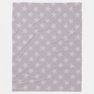 Stars elegant Paarse kleuren creatief modern  Fleece Deken