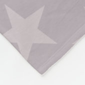 Stars elegant Paarse kleuren creatief modern Fleece Deken (Hoek)