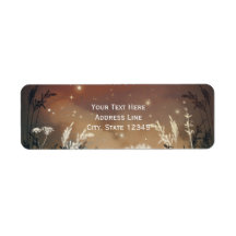 Stars en bruiloft in het Rustic Night Sky