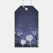 Stars en bruiloft van Twilight Sky Cadeaulabel (Achterkant)