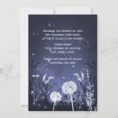 Stars en bruiloft van Twilight Sky Kaart (Achterkant)