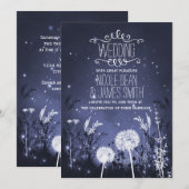 Stars en bruiloft van Twilight Sky Kaart (Voorkant / Achterkant)