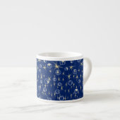 Stars en bubbels vallen espresso kop (Voorkant rechts)