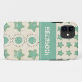 Stars en cirkels met specifieke naam Case-Mate iPhone case (Achterkant (horizontaal))
