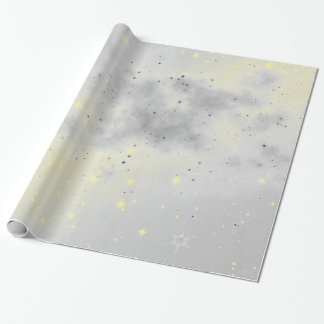 STARS EN KLEUREN VAN HET WRAPPINGSPAPIER CADEAUPAPIER