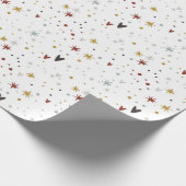 Stars en kunstpapier voor het ompakken van geluid cadeaupapier (Hoek)