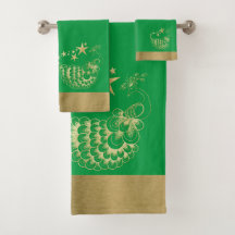 Stars en Peacock Towel Set