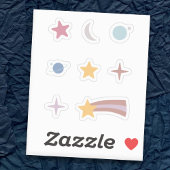 Stars en Planets Stickers