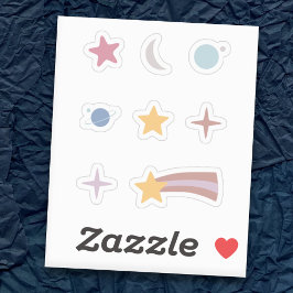 Stars en Planets Stickers