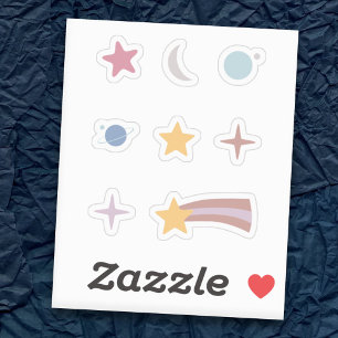 Stars en Planets Stickers