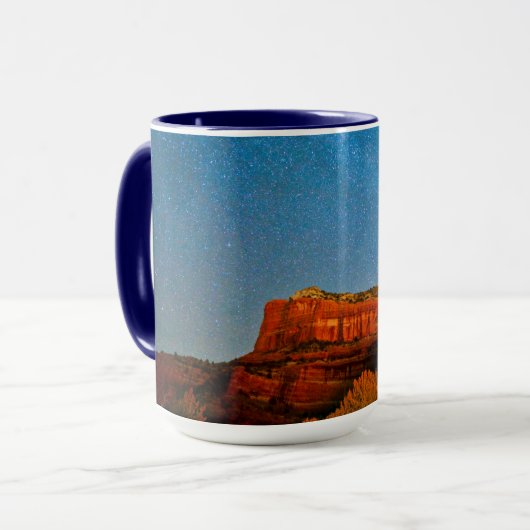 Stars en Red Rock Mok (Voorkant links)