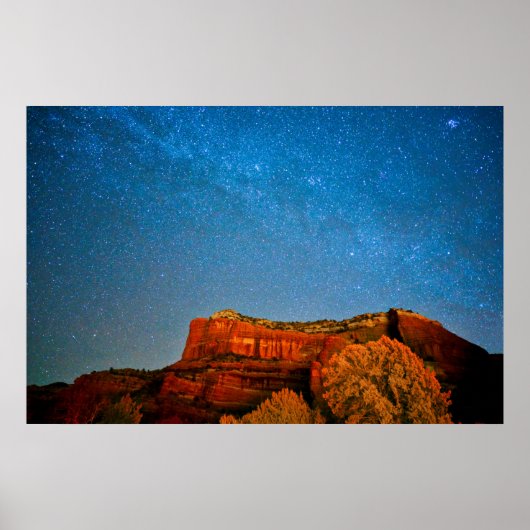 Stars en Red Rock Poster (Voorkant)