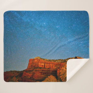Stars en Red Rock Sherpa Deken