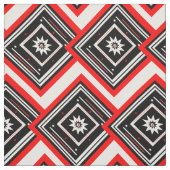 Stars en Squares Chevron Fabric Stof (Swatch)