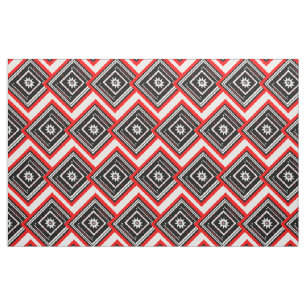 Stars en Squares Chevron Fabric Stof