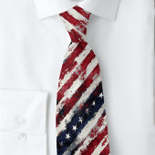 Stars en staven, in nood stropdas