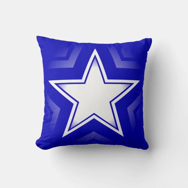 Stars en strepen kussen (aanpasbaar!) (Voorkant)