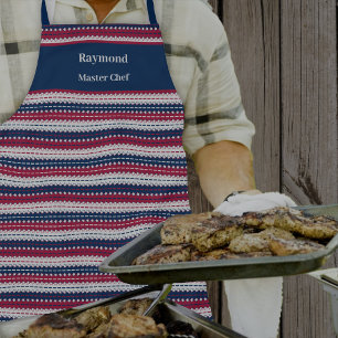 Stars en strepen - Patriottisch - Rood Blauw Schort